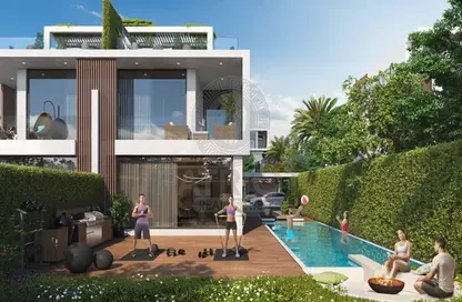 Pool image for: Duplex - 5 Bedrooms - 6 Bathrooms for sale in Park Greens - Damac Hills 2 - Dubai, Image 1