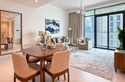 Apartment - 1 Bedroom - 1 Bathroom for sale in Marina Vista - EMAAR Beachfront - Dubai Harbour - Dubai