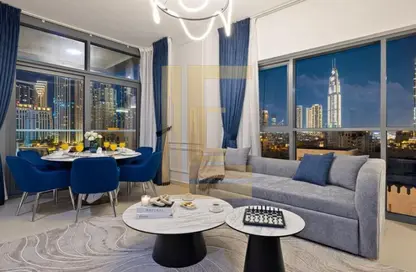 شقة - غرفة نوم - 2 حمامات للبيع في بلفيو برج 2 - أبراج بلفيو - دبي وسط المدينة - دبي