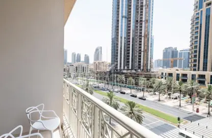 Apartment - Studio - 1 Bathroom for rent in 29 Burj Boulevard Tower 1 - 29 Burj Boulevard - Downtown Dubai - Dubai
