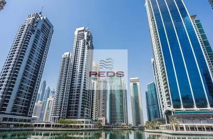 Apartment - 2 Bedrooms - 3 Bathrooms for rent in Green Lakes Towers - JLT Cluster S - Jumeirah Lake Towers - Dubai