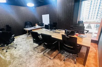 Office Space - Studio - 4 Bathrooms for rent in Aspin Tower - Sheikh Zayed Road - Dubai