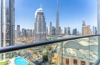شقة - غرفة نوم - 1 حمام للايجار في العنوان رزيدنس فاونتن فيوز  2 - العنوان رزيدنس فاونتن فيوز - دبي وسط المدينة - دبي