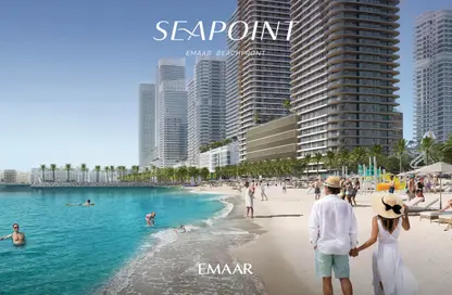 Apartment - 4 Bedrooms - 4 Bathrooms for sale in Seapoint - EMAAR Beachfront - Dubai Harbour - Dubai