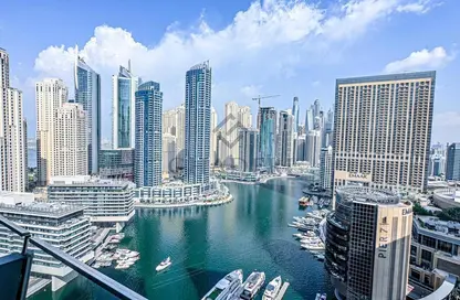 Apartment - 2 Bedrooms - 2 Bathrooms for rent in Silverene Tower A - Silverene - Dubai Marina - Dubai