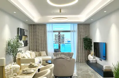 Apartment - 2 Bedrooms - 3 Bathrooms for sale in Ajman Creek Towers - Al Rashidiya 1 - Al Rashidiya - Ajman