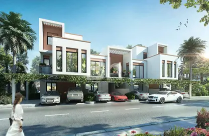 Townhouse - 3 Bedrooms - 3 Bathrooms for sale in Costa Brava 2 - Costa Brava at DAMAC Lagoons - Damac Lagoons - Dubai