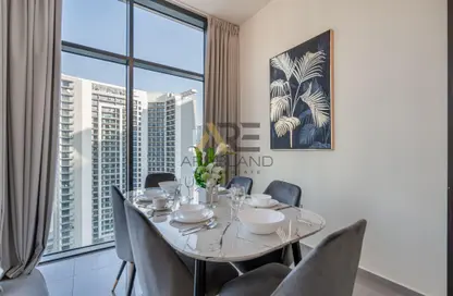 Dining Room image for: Apartment - 1 Bedroom - 1 Bathroom for rent in Merano Tower - Business Bay - Dubai, Image 1
