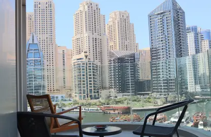 Apartment - 1 Bedroom - 2 Bathrooms for rent in Marina Star - Dubai Marina - Dubai