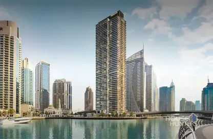 Penthouse - 4 Bedrooms - 6 Bathrooms for sale in Seapoint - EMAAR Beachfront - Dubai Harbour - Dubai