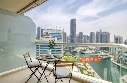 Apartment - 1 Bedroom - 2 Bathrooms for rent in Dorra Bay - Dubai Marina - Dubai