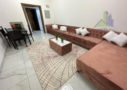 Living / Dining Room image for: Apartment - 2 bedrooms - 2 bathrooms for rent in Sheikh Jaber Al Sabah Street - Al Naimiya - Al Naemiyah - Ajman, Image 1