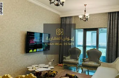 شقة - 2 غرف نوم - 3 حمامات للبيع في برج كونكر - شارع الشيخ مكتوم بن راشد - عجمان شقة - 2 غرف نوم - 3 حمامات للبيع في برج كونكر - شارع الشيخ مكتوم بن راشد - عجمان