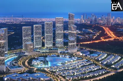 شقة - غرفة نوم - 2 حمامات للبيع في ريفرسايد كريسنت 350 - شوبا هارتلاند الثانية - بو كدرة - دبي