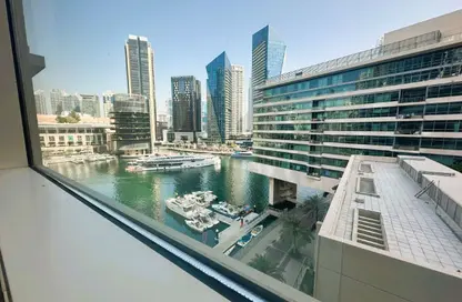 Apartment - 1 Bedroom - 2 Bathrooms for rent in Marina Quays North - Marina Quays - Dubai Marina - Dubai