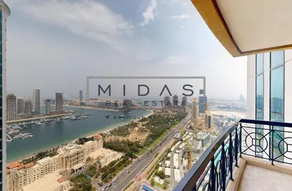 بنتهاوس - 5 غرف نوم - 7 حمامات للايجار في برج السيف 1 - دبي مارينا - دبي