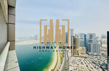 Apartment - 1 Bedroom - 2 Bathrooms for rent in Al Mamzar - Sharjah - Sharjah
