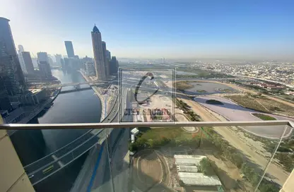 شقة - غرفة نوم - 2 حمامات للايجار في برج نورا - مدينة الحبتور - الخليج التجاري - دبي