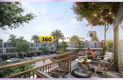 Townhouse - 4 Bedrooms - 4 Bathrooms for sale in Violet - Damac Hills 2 - Dubai