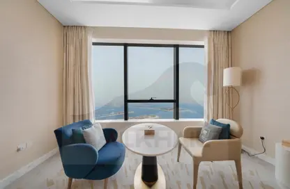 Apartment - Studio - 1 Bathroom for rent in The Palm Tower - Palm Jumeirah - Dubai