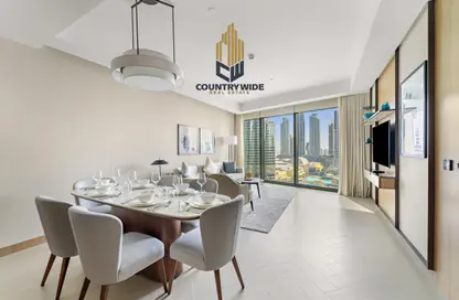 Apartment - 3 Bedrooms - 3 Bathrooms for rent in The Address Residences Dubai Opera Tower 1 - The Address Residences Dubai Opera - Downtown Dubai - Dubai