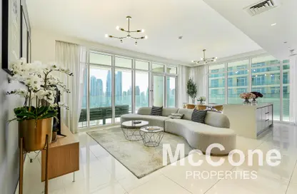 Apartment - 3 Bedrooms - 4 Bathrooms for rent in Sunrise Bay Tower 2 - Sunrise Bay - EMAAR Beachfront - Dubai Harbour - Dubai