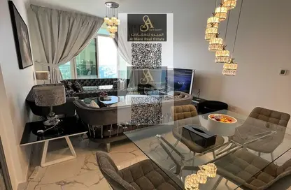 Apartment - 3 Bedrooms - 3 Bathrooms for rent in Oasis Tower - Al Rashidiya 1 - Al Rashidiya - Ajman
