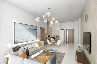 Living / Dining Room image for: Apartment - 3 Bedrooms - 4 Bathrooms for sale in Pearlz by Danube - Al Furjan - Dubai, Image 1