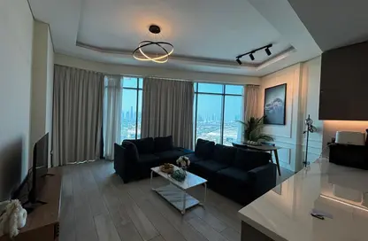 شقة - غرفة نوم - 2 حمامات للايجار في فرهاد عزيزي ريزيدنس - الجداف - دبي