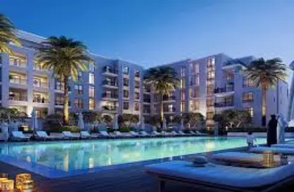 Apartment - Studio - 1 Bathroom for rent in Danat Al Khan Tower - Al Khan Lagoon - Al Khan - Sharjah