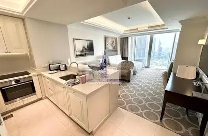 Apartment - Studio - 1 Bathroom for rent in Kempinski BLVD - Downtown Dubai - Dubai