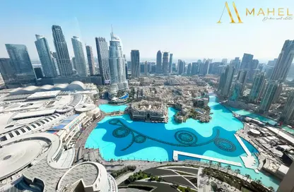 شقة - 2 غرف نوم - 3 حمامات للايجار في برج خليفة - برج خليفة - وسط مدينة دبي - دبي