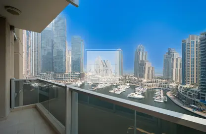 شقة - 3 غرف نوم - 4 حمامات للايجار في برج المارينا - دبي مارينا - دبي
