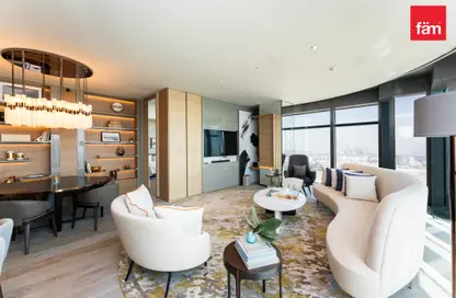 Apartment - 2 Bedrooms - 3 Bathrooms for rent in One Za'abeel Tower - Zabeel 1 - Zabeel - Dubai