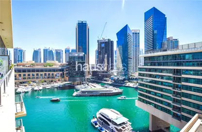 Water View image for: Apartment - 2 Bedrooms - 3 Bathrooms for sale in Marina Quays North - Marina Quays - Dubai Marina - Dubai, Image 1