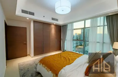 Room / Bedroom image for: Apartment - 2 Bedrooms - 3 Bathrooms for sale in Gulfa Towers - Al Rashidiya 1 - Al Rashidiya - Ajman, Image 1
