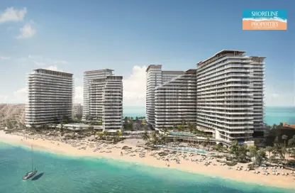 Apartment - 4 Bedrooms - 4 Bathrooms for sale in Rosso Bay Residence - Al Marjan Island - Ras Al Khaimah
