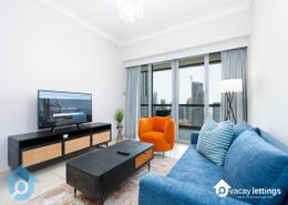 Living Room image for: Apartment - 1 bedroom - 2 bathrooms for rent in 8 Boulevard Walk - Mohammad Bin Rashid Boulevard - Downtown Dubai - Dubai, Image 1
