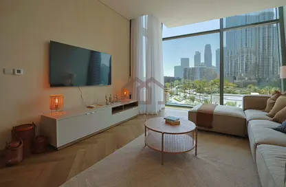 شقة - غرفة نوم - 2 حمامات للايجار في برج فيستا - برج فيستا - دبي وسط المدينة - دبي