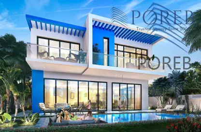 Villa - 6 Bedrooms - 7 Bathrooms for sale in Santorini - Damac Lagoons - Dubai