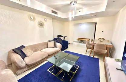 Apartment - 1 Bedroom - 2 Bathrooms for rent in Beach Tower 2 - Al Khan Lagoon - Al Khan - Sharjah