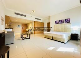 Room / Bedroom image for: Studio - 1 bathroom for rent in Lincoln Park Northside - Lincoln Park - Arjan - Dubai, Image 1