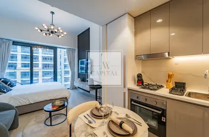 Apartment - Studio - 1 Bathroom for rent in Azizi Riviera 42 - Meydan One - Meydan - Dubai