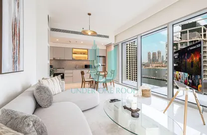 Apartment - 1 Bedroom - 1 Bathroom for sale in Grand Bleu Tower 2 - EMAAR Beachfront - Dubai Harbour - Dubai