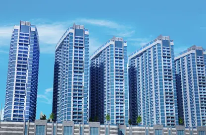 Apartment - 2 Bedrooms - 3 Bathrooms for sale in Ajman Creek Towers - Al Rashidiya 1 - Al Rashidiya - Ajman