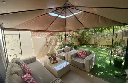 Terrace image for: Apartment - 3 Bedrooms - 4 Bathrooms for rent in Al Reef Villas - Al Reef - Abu Dhabi, Image 1