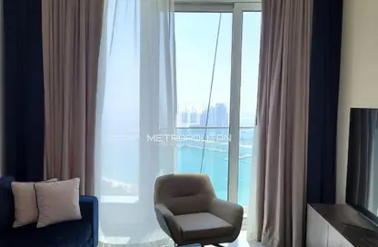 Apartment - 1 Bedroom - 2 Bathrooms for rent in Palm View - Dubai Media City - Dubai