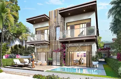 Villa - 6 Bedrooms - 7 Bathrooms for sale in Nice - Damac Lagoons - Dubai