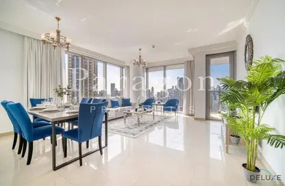 Apartment - 2 Bedrooms - 3 Bathrooms for rent in Boulevard Point - Downtown Dubai - Dubai