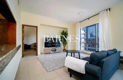 Living Room image for: Apartment - 1 Bedroom - 2 Bathrooms for rent in South Ridge 3 - South Ridge - Downtown Dubai - Dubai, Image 1